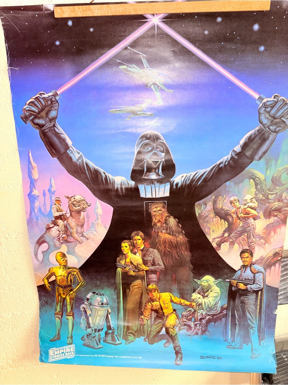 1980 Empire Strikes Back Poster
